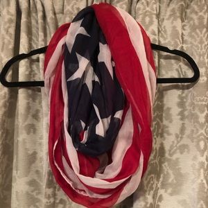 American Flag Infinity Scarf